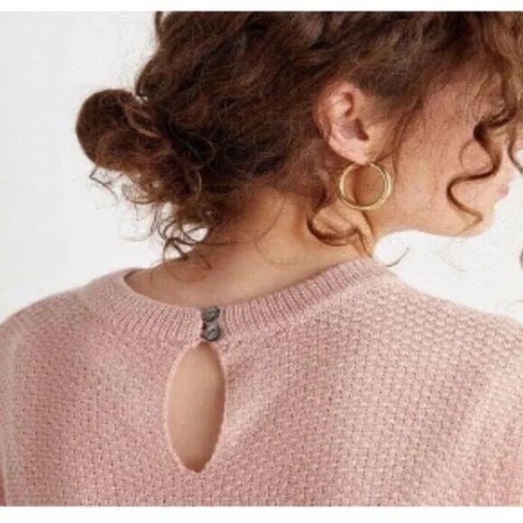 Anthropologie Callahan belted knit sweater midi dress - mauve - Picture 4 of 10